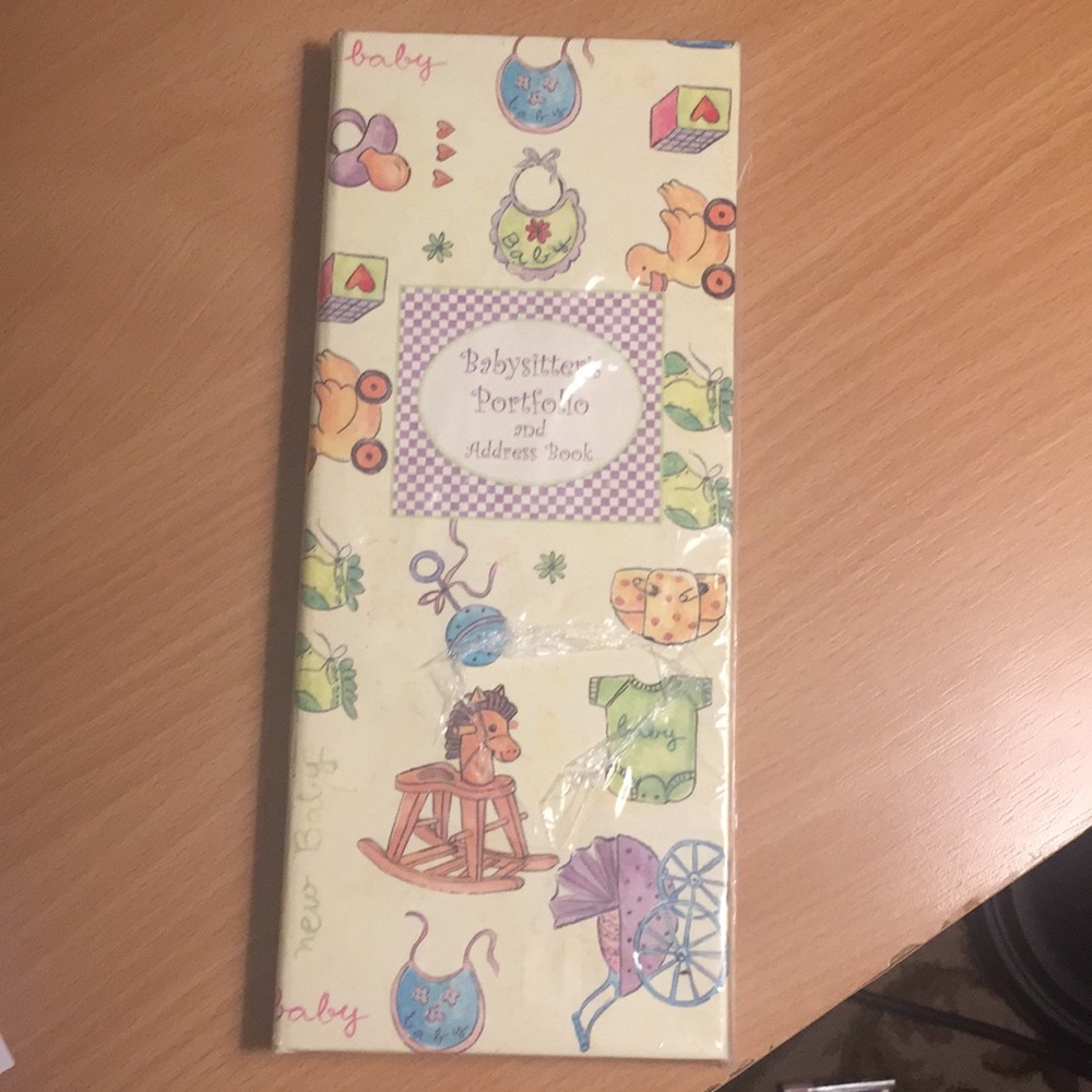 Babysitter’s Portfolio and Address Book New